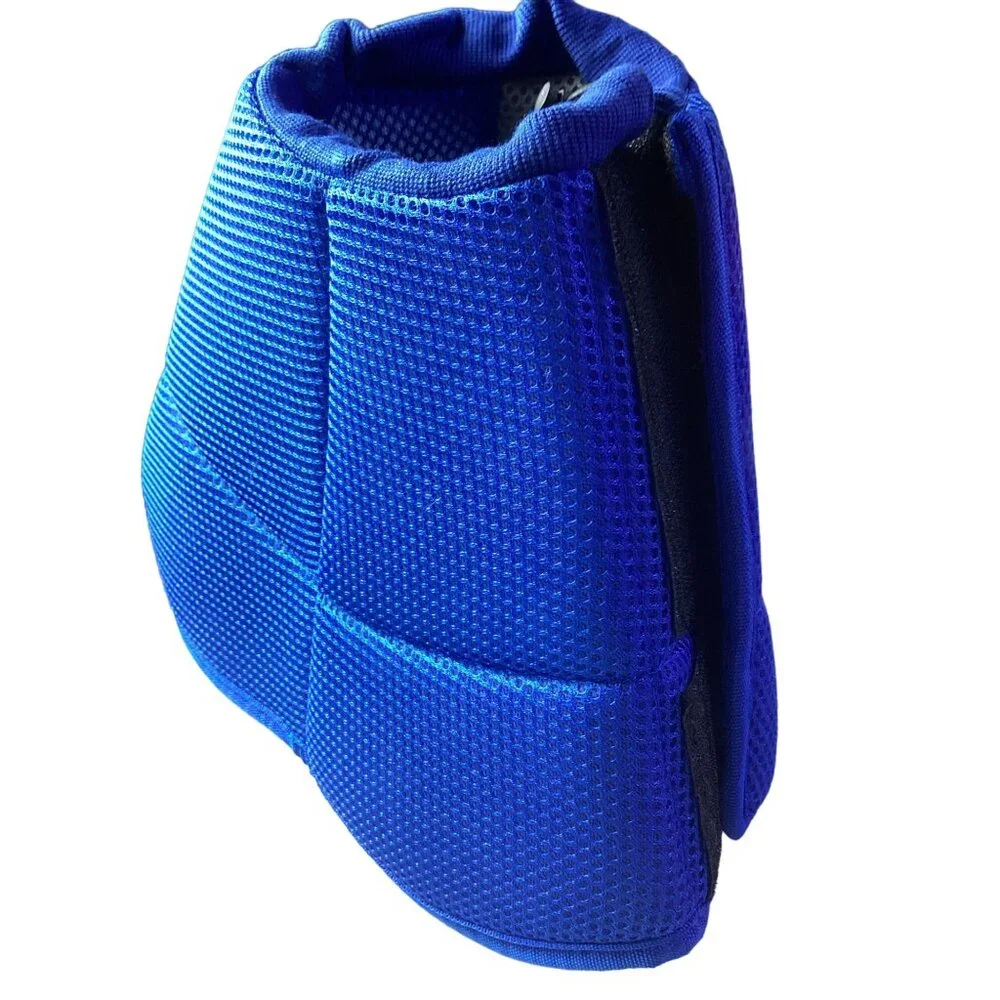 Dog Cone Collar*Post-Surgery*Adjustable*NWOT Med Blue Polyester